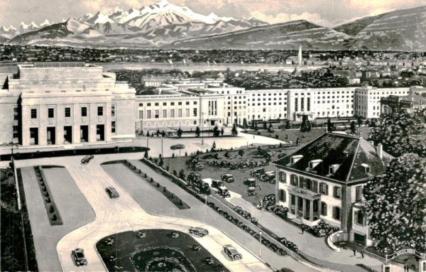 Geneve, Nouveau Palais des Nations Vorderseite