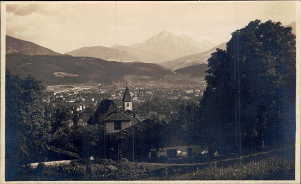 Innsbruck gegen Süden Vorderseite