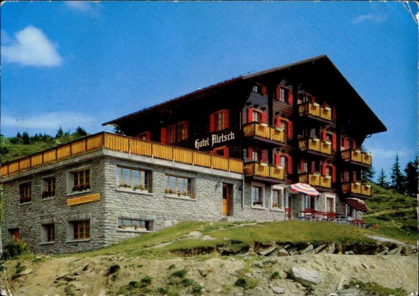 Hotel Aletsch Bettmeralp Vorderseite