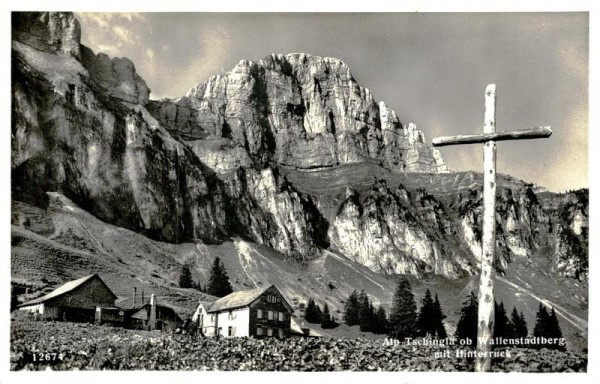 Walenstadterberg, Alp Tschingla  Vorderseite