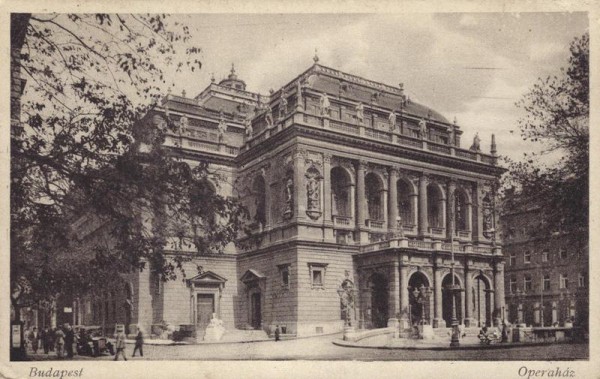 Ungarische Staatsoper (Budapest) Vorderseite