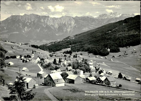 Wildhaus Vorderseite