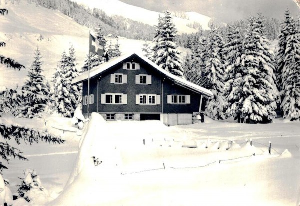 Ski- und Ferienhaus Aueli Schwägalp Vorderseite