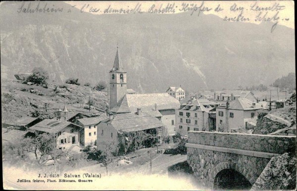 Salvan Vorderseite
