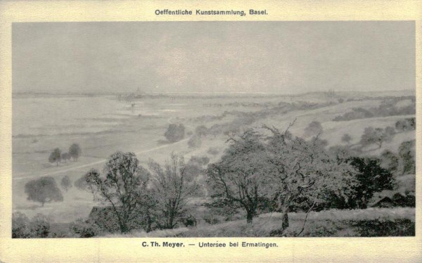 C.Th. Meyer, Untersee bei Ermatingen Vorderseite