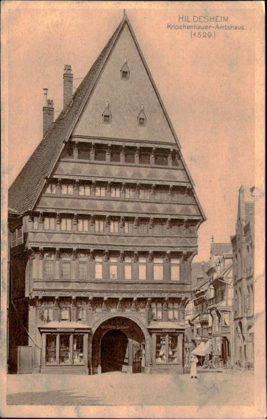 Hildesheim/Knochenhauer-Amtshaus. Vorderseite