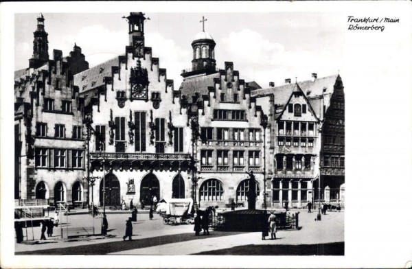 Frankfurt am Main - Römerberg Vorderseite