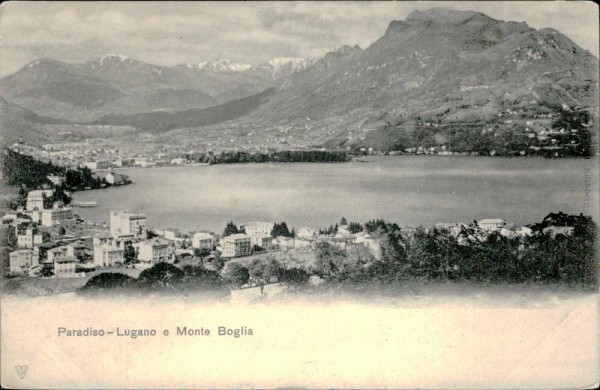 Lugano - Monte Boglia (1516 m) Vorderseite