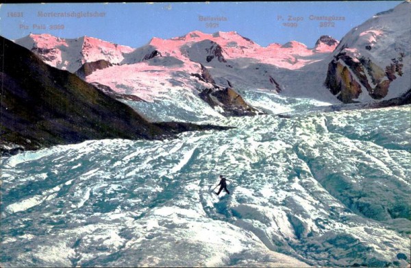 Morteralgletscher Vorderseite