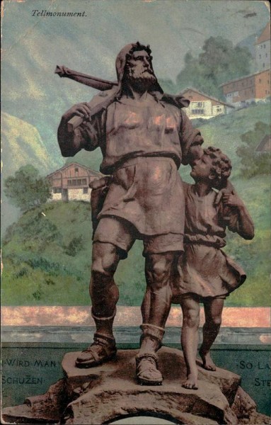 Telldenkmal Vorderseite