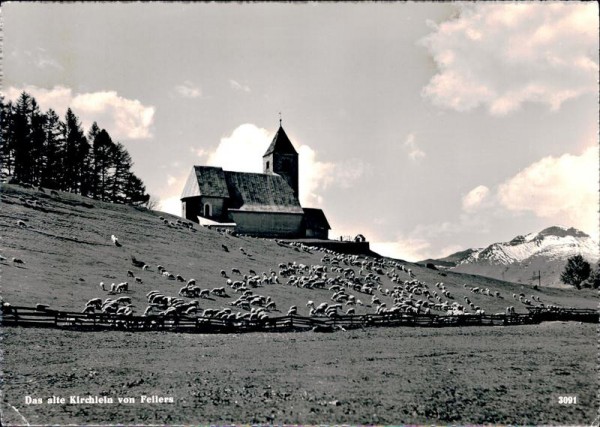 Das alte Kirchlein von Fellers Vorderseite