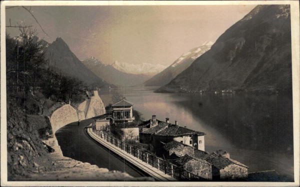 Strasse im Tessin Vorderseite