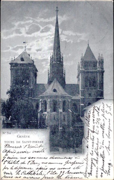Kathedrale St. Peter (Genf) Vorderseite