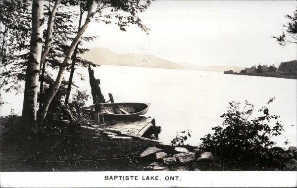 Baptiste Lake (Alberta) Vorderseite