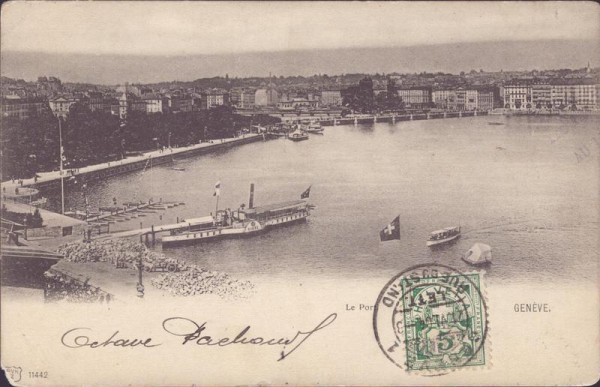 Genève, le port Vorderseite