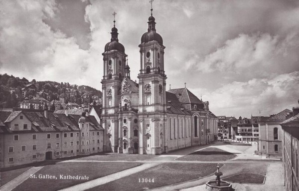 St. Gallen, Kathedrale Vorderseite