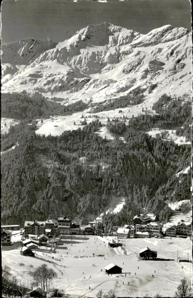 Wengen mit Schwarzbirg Vorderseite