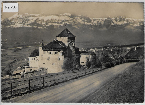 Schloss Vaduz mit Altmann u. Kreuzberge