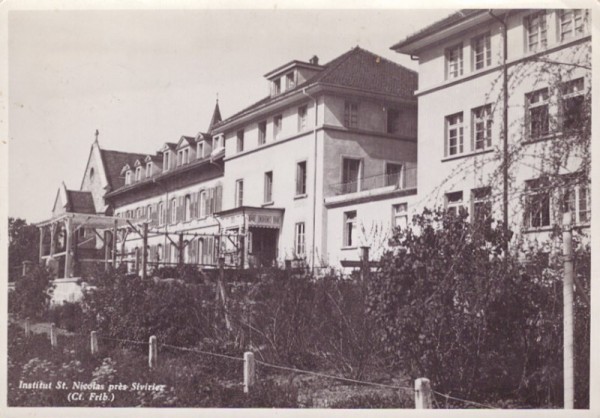Institut St. Nicolas prés Siviriez (Ct. Frib.)