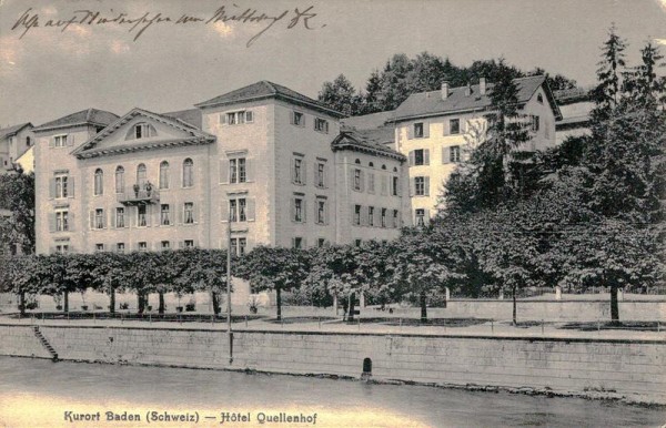 Baden, Hotel Quellenhof Vorderseite