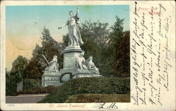 St. Jakobs-Denkmal Vorderseite