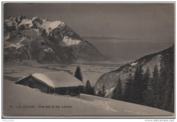 Les Ecovents - Vue sur le Lac Léman