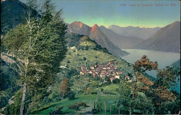 Lago di Lugano - Saluti da Brè Vorderseite