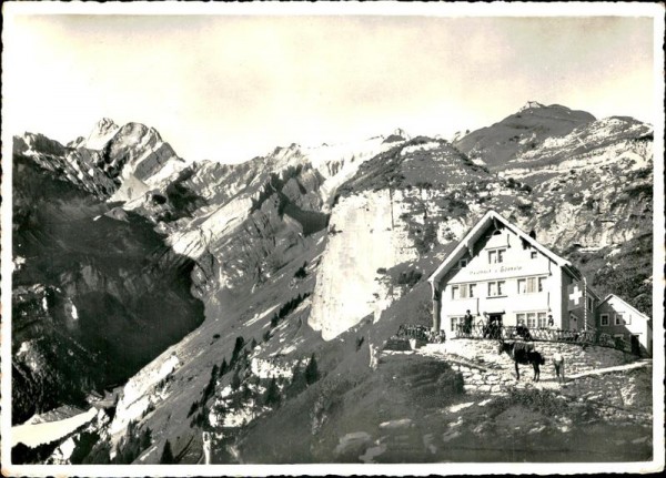 Gasthaus Ebenalp (1644 m) Vorderseite