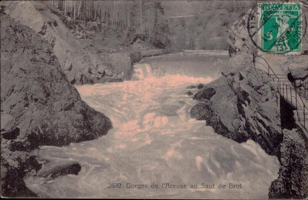 Gorges de l'Areuse Vorderseite