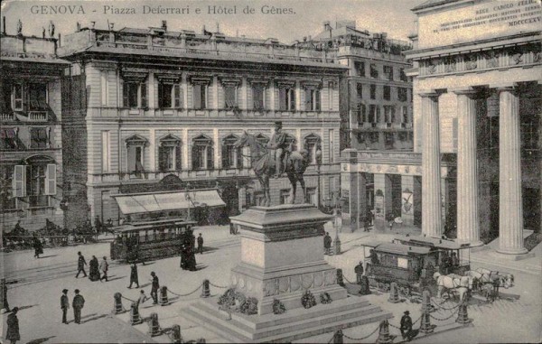Genova_Piazza deferrari e Hotel de Genes Vorderseite