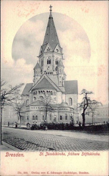 Jakobikirche (Dresden) Vorderseite