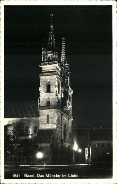 Basel/Das Münster im Licht Vorderseite