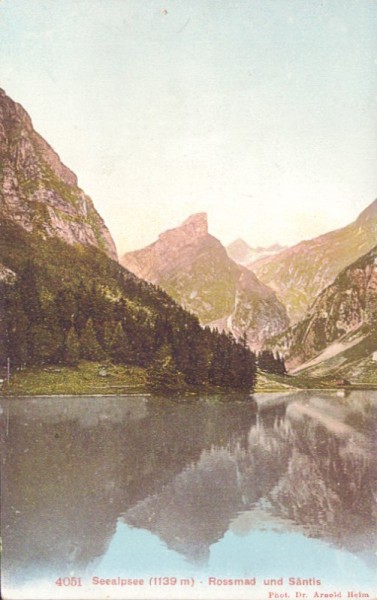 Seealpsee, Rossmad und Säntis