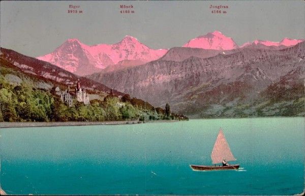 Thunersee - Schloss Hünegg Vorderseite