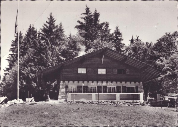 Les Pres d'albeuve, chalet du ski-Club lys Vorderseite