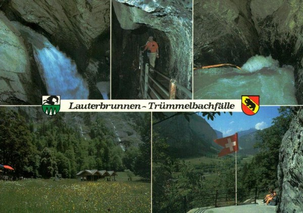 Trümmelbachfälle, Lauterbrunnen Vorderseite