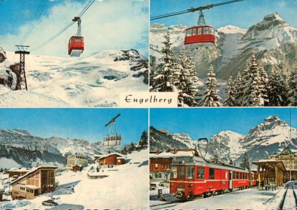 Trübsee-Titlisbahn, Gerschinalp-Trübseebahn, Brunnibahn, Luzern-Engelbergbahn Vorderseite