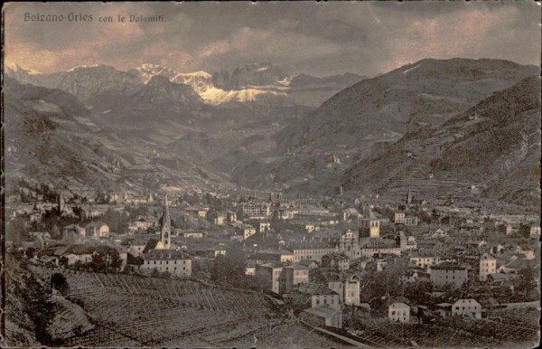 Bolzano-Gries, Bozen Vorderseite