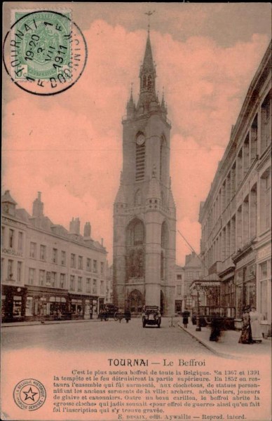 Beffroi de Tournai Vorderseite