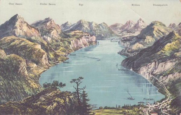 Urnersee gegen Norden Vorderseite