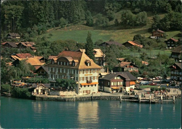 Strandhotel Iseltwald am Brienzersee Vorderseite
