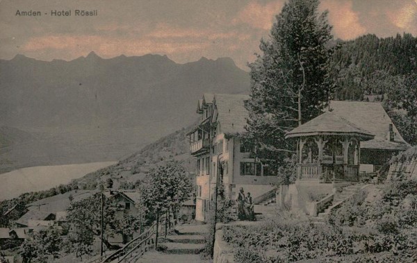 Amden, Hotel Rössli Vorderseite
