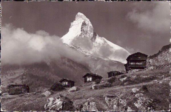 Zermatt, Winkelmatten mit Matterhorn