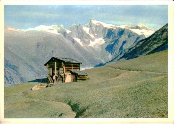 Walliser Berglandschaft Vorderseite