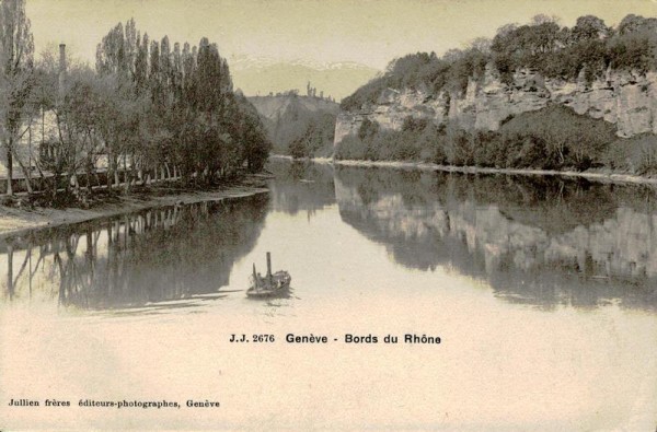 Bords du Rhône, Genève Vorderseite