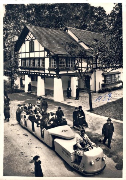 Schweizerische Landesausstellung 1939 Zürich, Elektrobahn Vorderseite