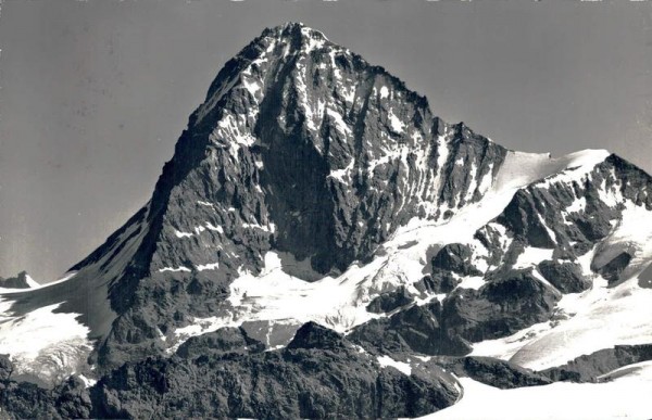 La Dent Blanche. Vue de l`Aiguille de la Tsâ Vorderseite