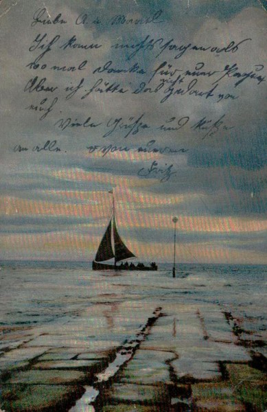 Schiff Vorderseite