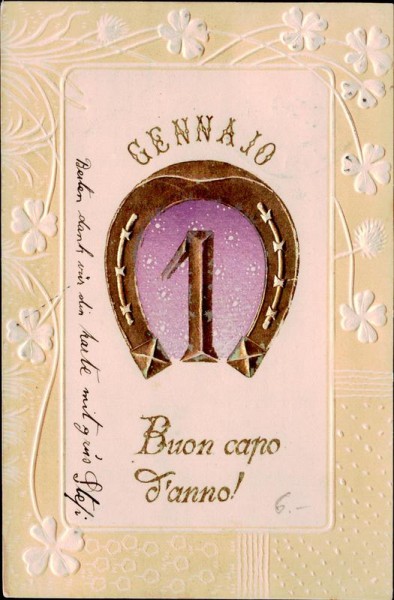 Buon capo d'anno Vorderseite