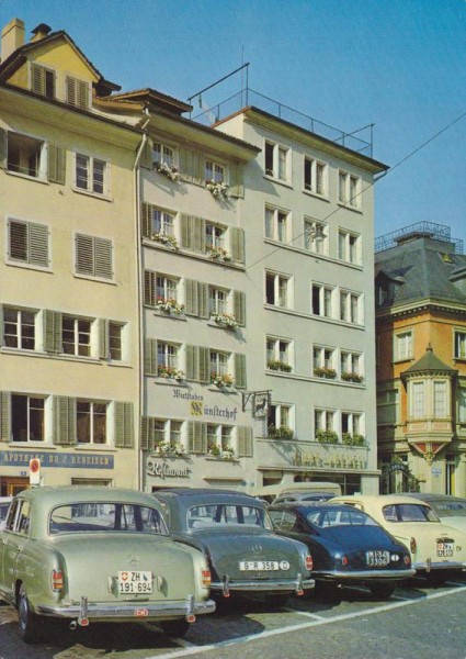 Wirtenstuben z. Münsterhof, Zürich Vorderseite